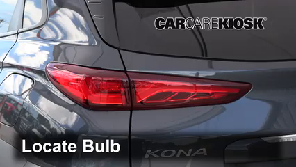2018 Hyundai Kona Ultimate 1.6L 4 Cyl. Turbo Lights Brake Light (replace bulb)